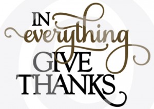 In Everything Give Thanks - Thumbnail