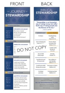 stewardship bookmark