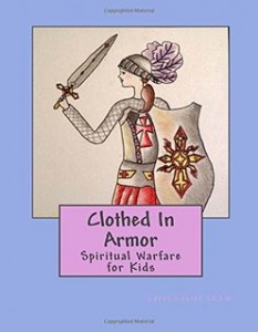 clothed in armor