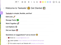 14) The Last Bit: Taskade is a Quick Way to Gather Thoughts/Collaborate