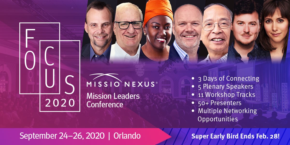 10) Just Hours Remaining for Super Early-Bird Registration to Missio Nexus