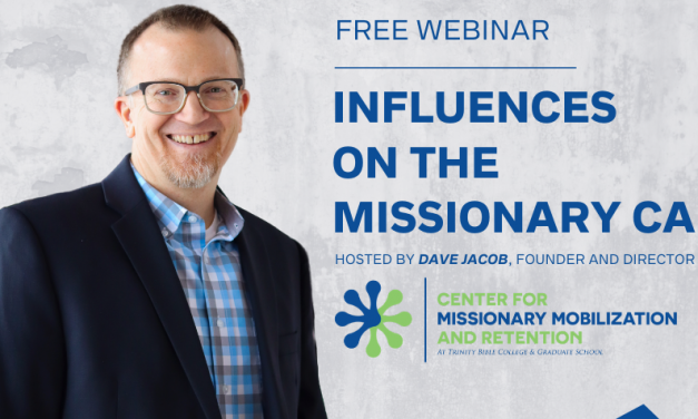 3) Free Webinar on the Missionary Call (Thurs, 16 of Apr)