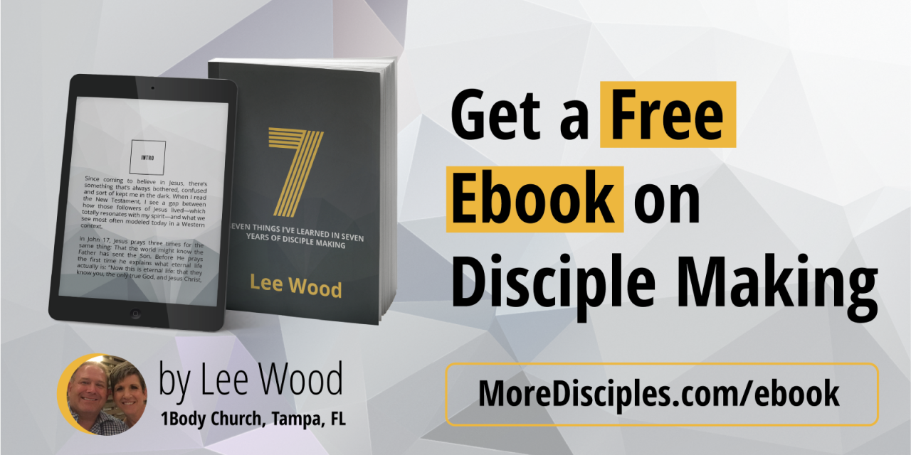 4) Relaunch of The More Disciples Podcast