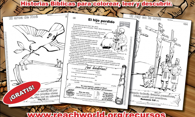 2) Free Spanish Bible Stories and Coloring Pages