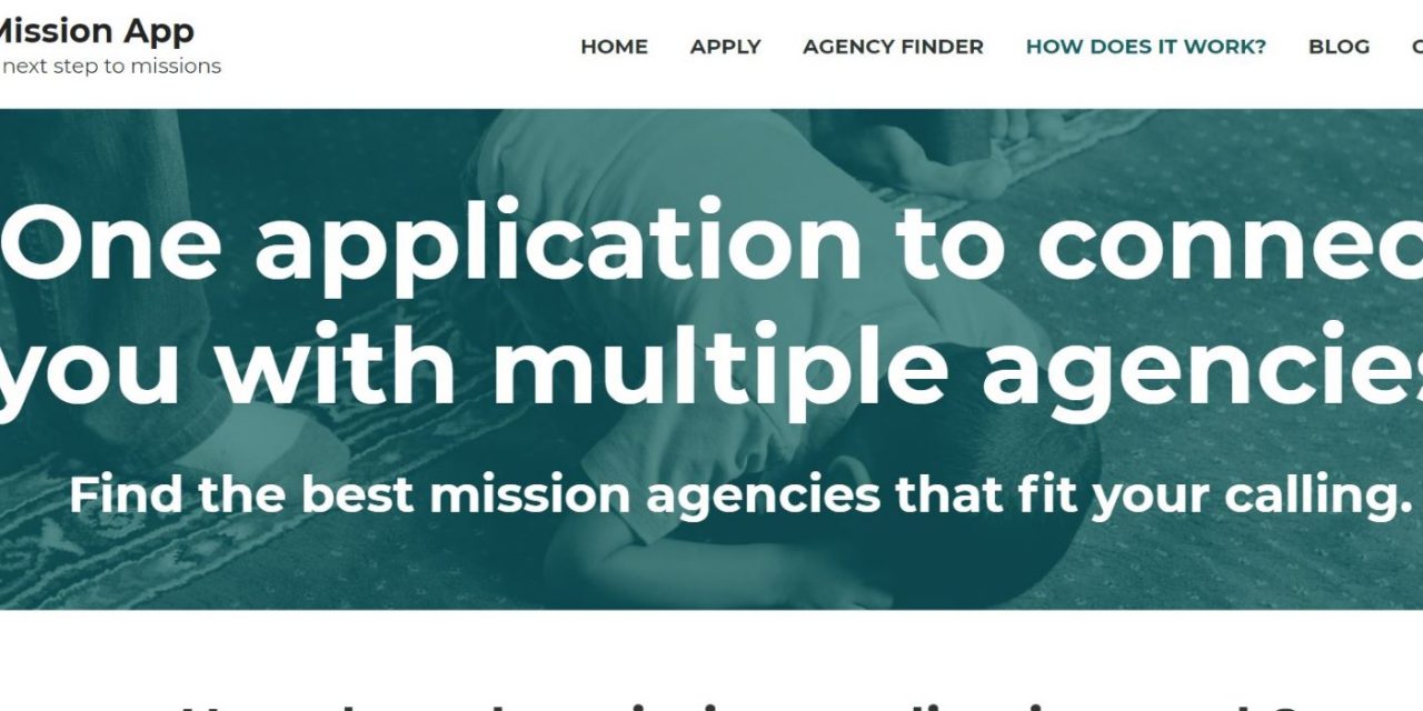 5) Connect With Over 30 Mission Agencies With 1 App