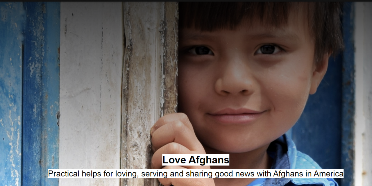 10) Equip the Church to Serve Afghans
