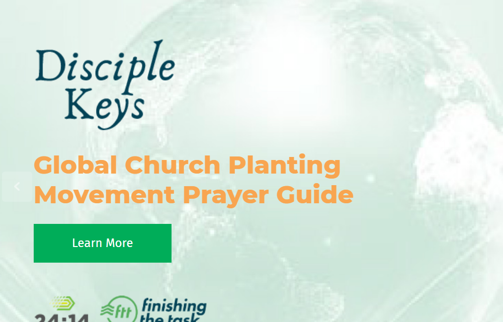 3) Disciple Keys Prayer Guide