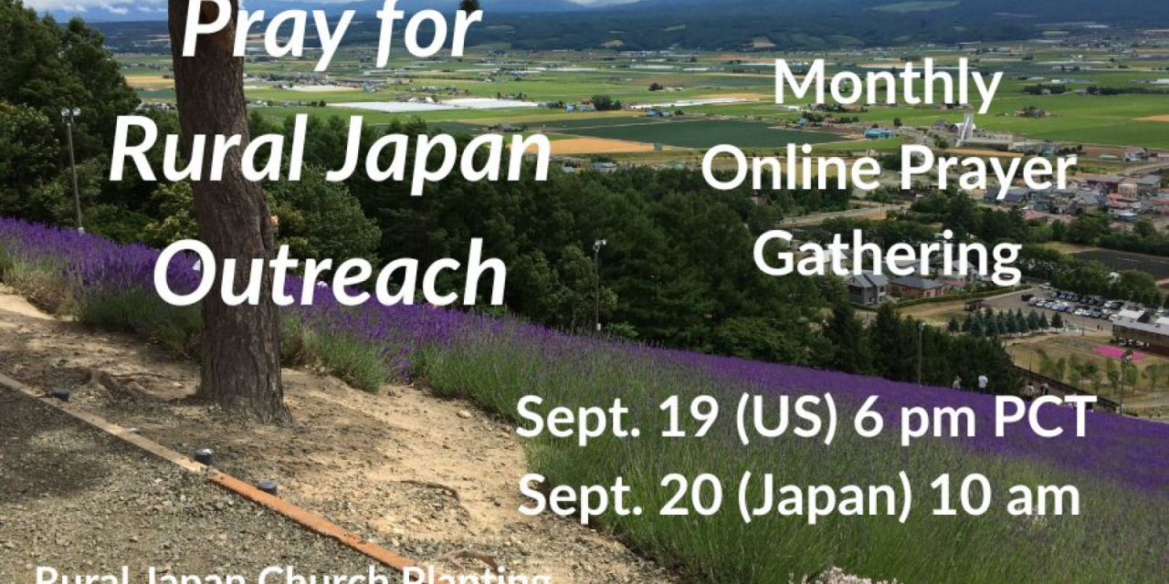 4) Join the Rural Japan Outreach Prayer Group