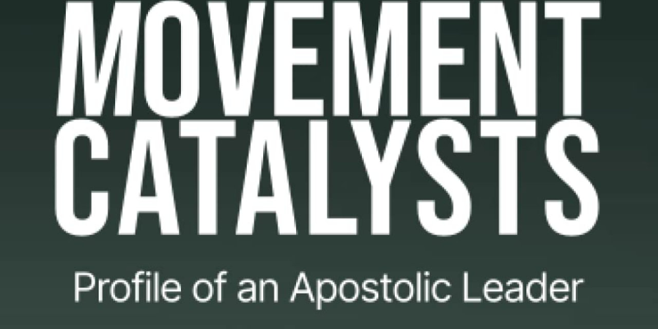 4) Motus Dei Webinar: Launch of “Movement Catalysts” Book