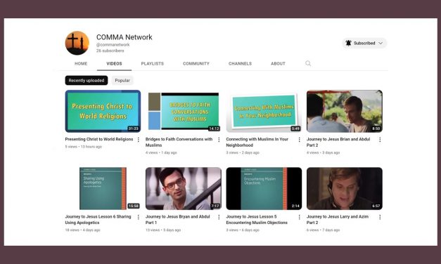 1) COMMA Network YouTube channel