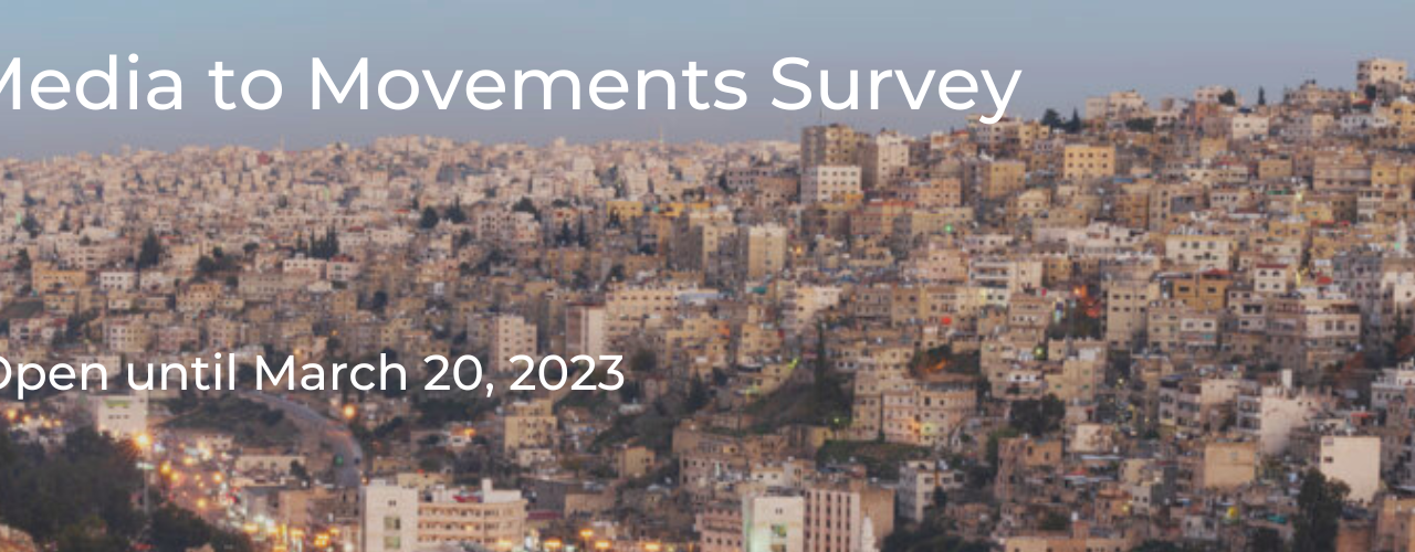 1) Media to Movements Survey Open