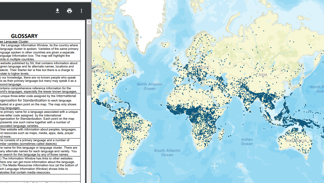 New World Interactive Map