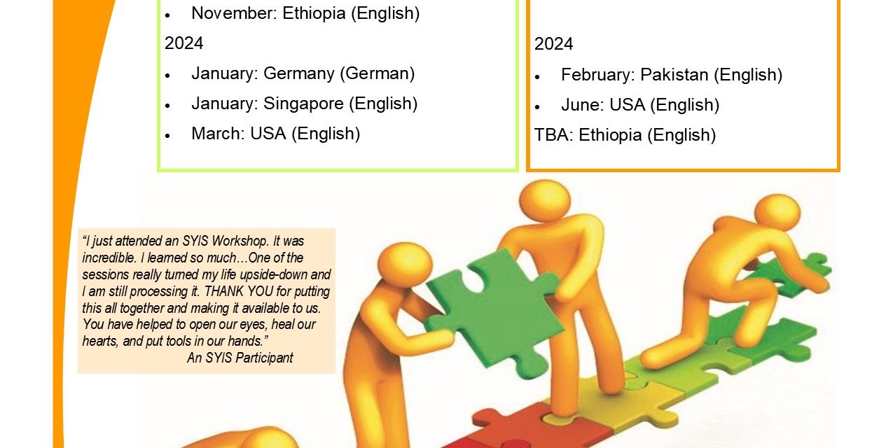 4) Around the world: SYIS and FTW Workshops