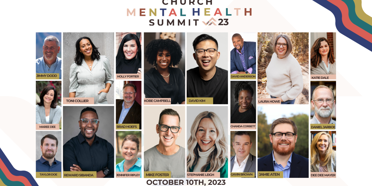4) Free Ticket to Church Mental Health Summit on Oct 10 (Virtual)