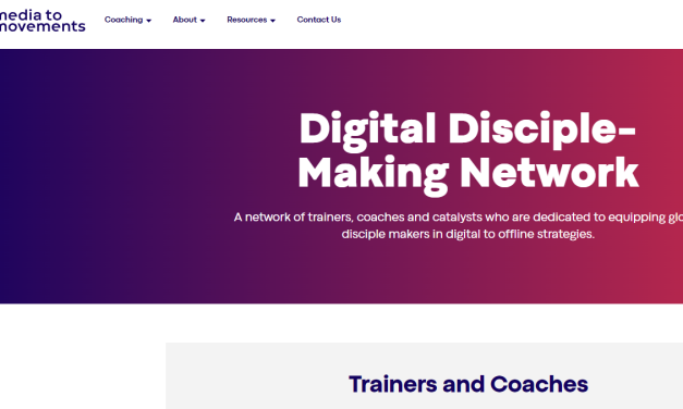 8) MTM Coalition is now the Digital Disciple Making Network