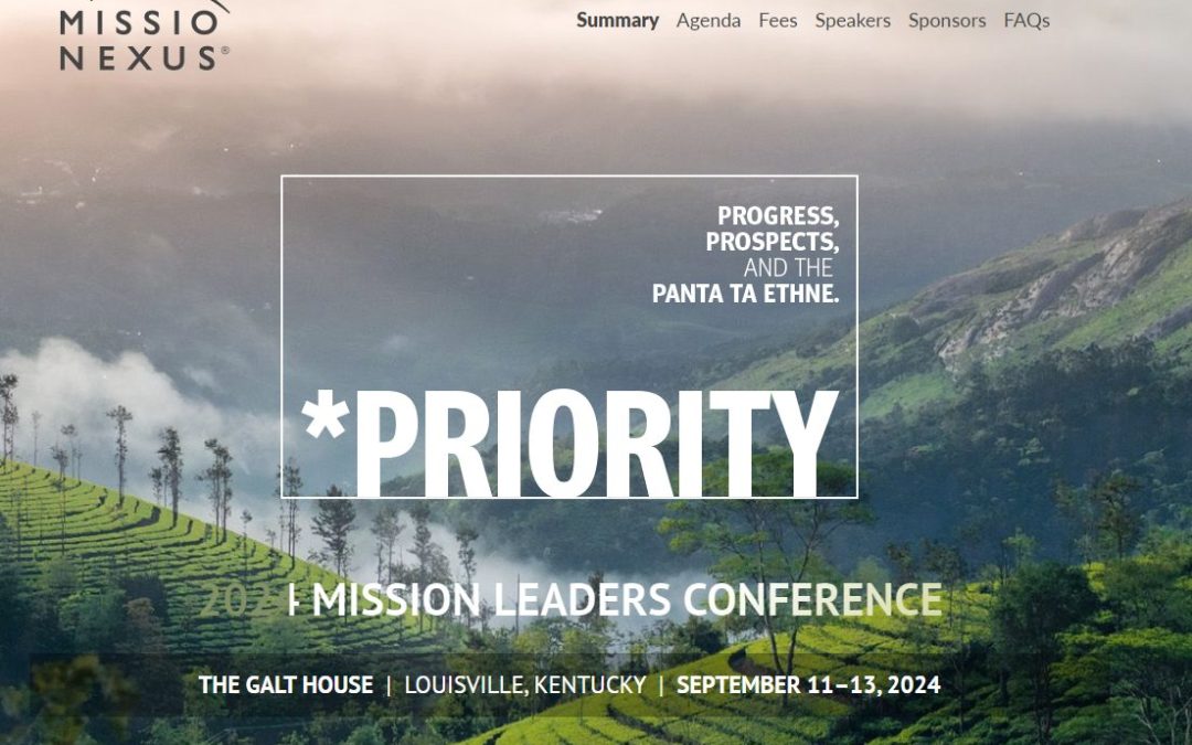 1) Reserve Your Spot at Missio Nexus 2024 *Priority