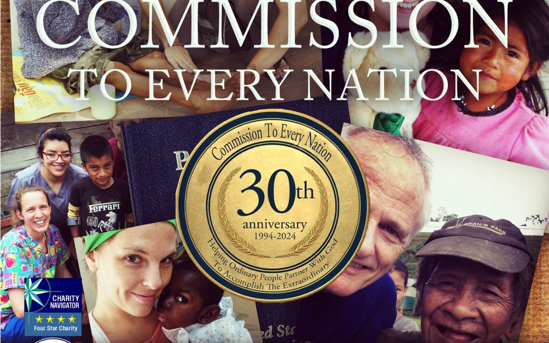 8) Commission To Every Nation is Seeking a Pastoral Care Couple
