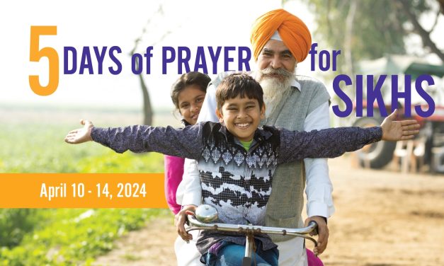 1) 5 Days of Prayer for Sikhs