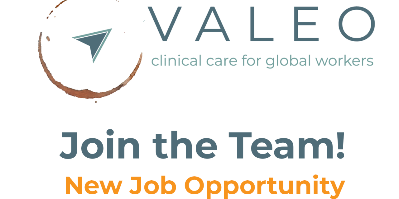 1) Join the Growing Valeo Team!