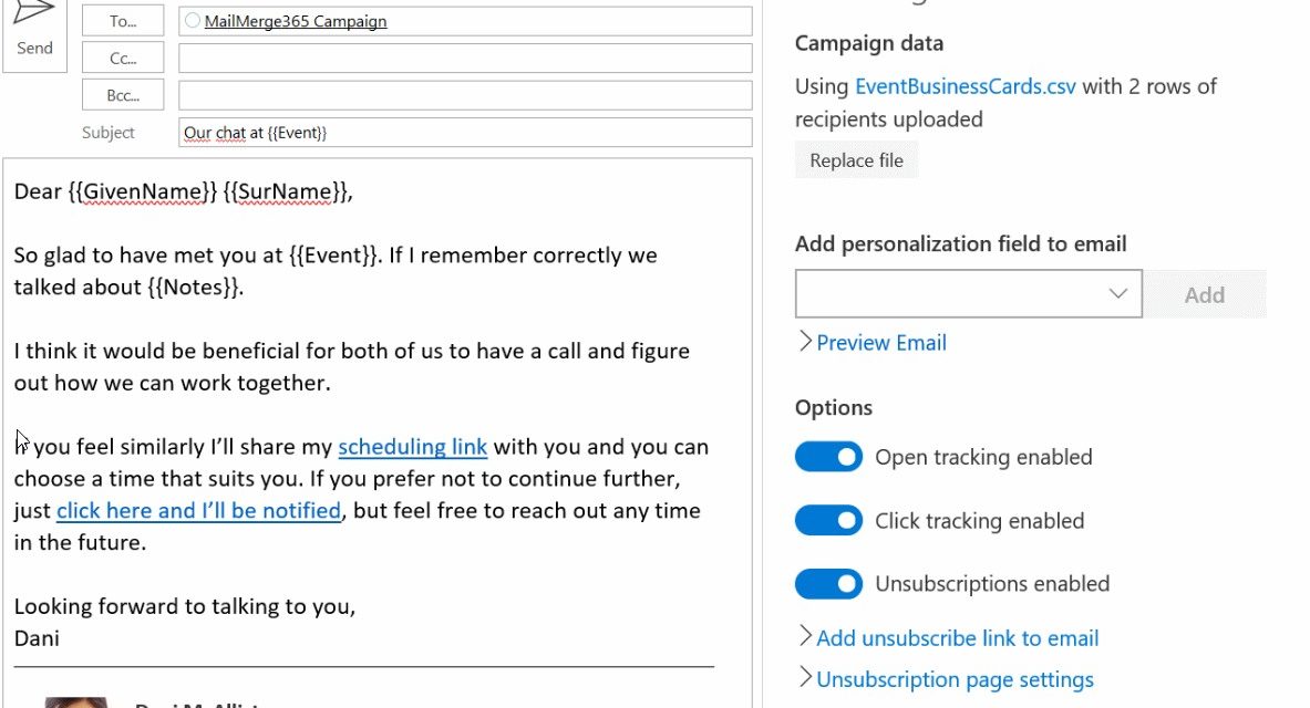 10) Could This App Help You Send MS MailMerged Emails?