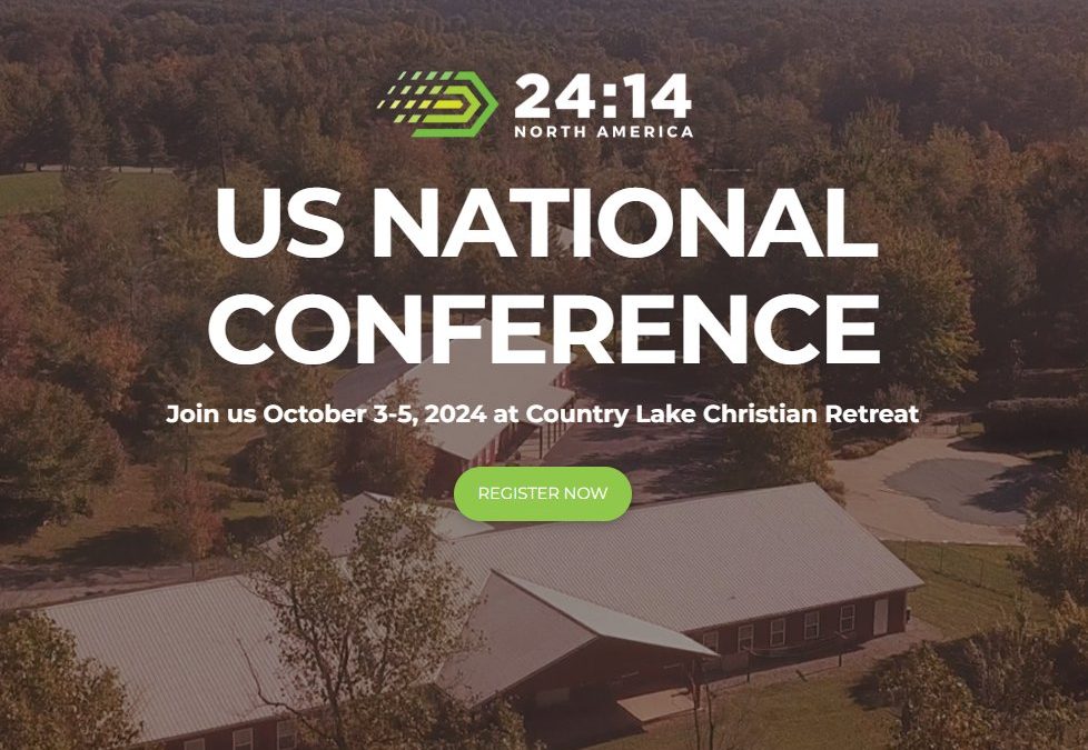 1) Last Day to Register [literally] For the 24:14 North America Conference