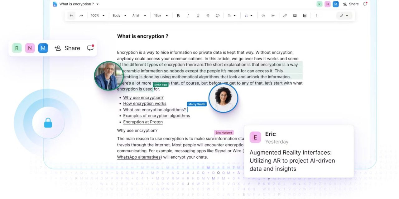 7) End-to-End Encrypted Documents with Proton