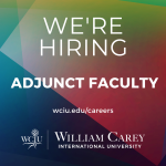 7) WCIU is Looking for a Part Time Faculty Member