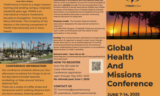 8) Global Health and Missions Conference in Hawaii