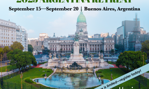 1) Thrive’s Argentina Contemplative Retreat NOW OPEN!