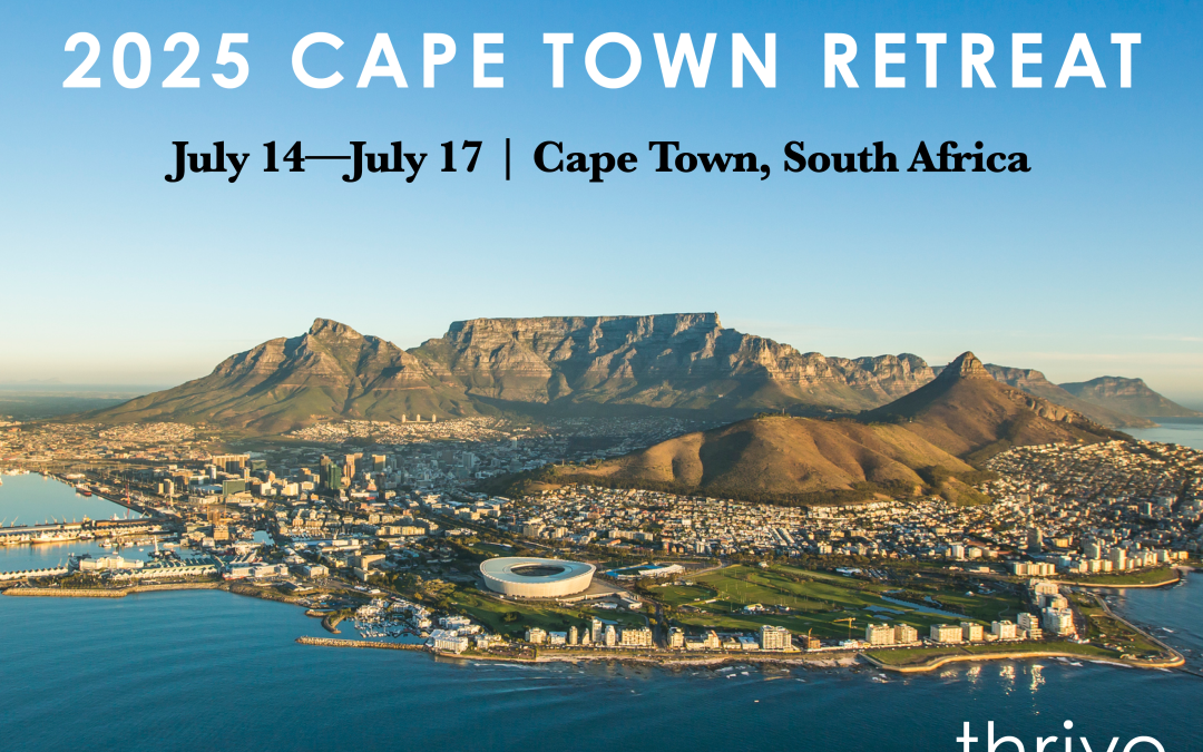 10) Thrive Cape Town Retreat for Cross-Cultural Women