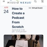 2) How to Start a Podcast From Scratch